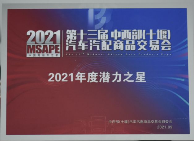第十三屆(jie)中西部十堰(yan)展會-潛力之(zhī)星