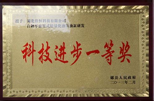 科技進(jin)步一等獎(jiang)