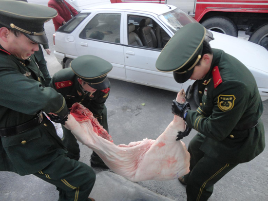 消防隊(dui)慰問